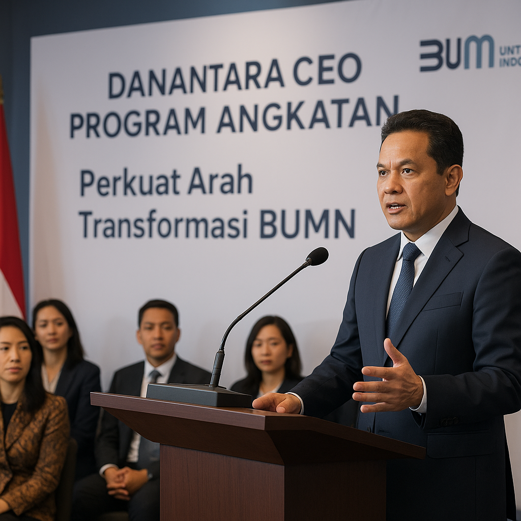 BP BUMN Dorong CEO Perkuat Arah Transformasi BUMN Secara Berkelanjutan