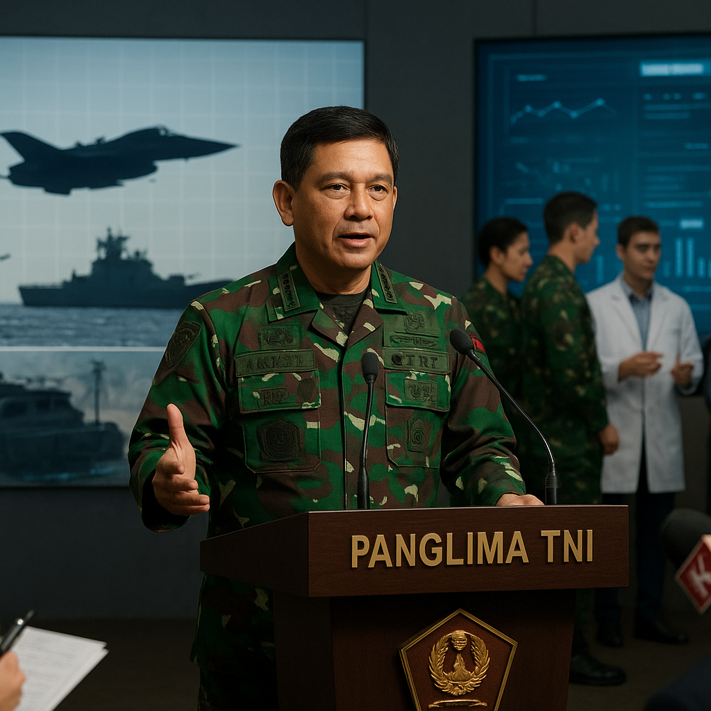 Panglima TNI Tekankan Pentingnya Modernisasi Alutsista dan SDM