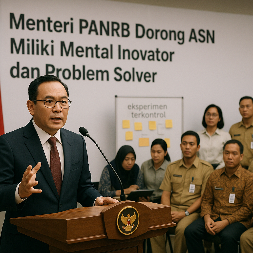 Menteri PANRB Dorong ASN Miliki Mental Inovator dan Problem Solver