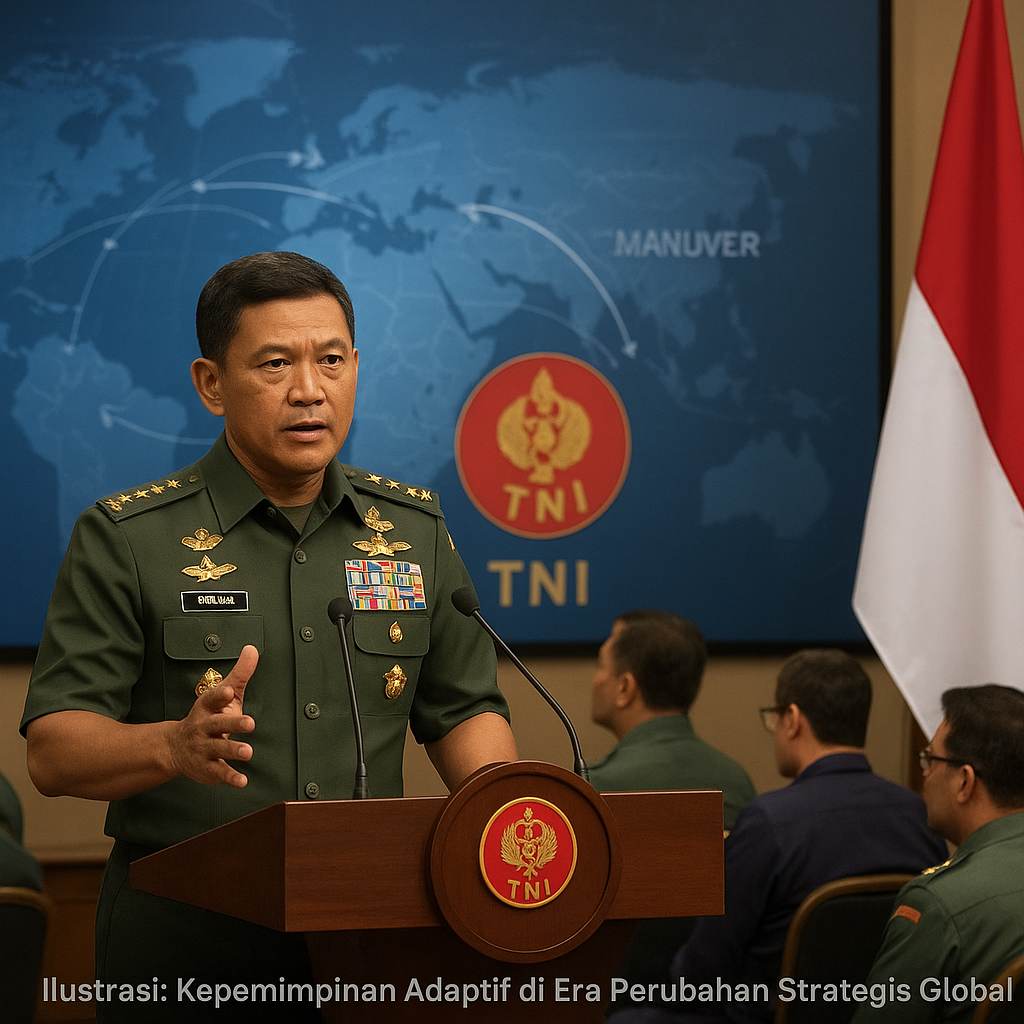 Panglima TNI Tekankan Kepemimpinan Adaptif di Era Perubahan Strategis Global