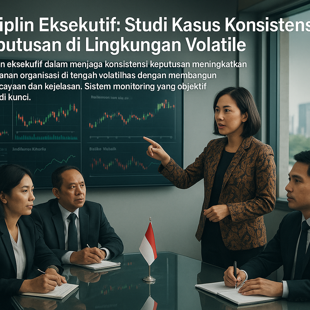 Disiplin Eksekutif: Studi Kasus Konsistensi Keputusan di Lingkungan Volatile