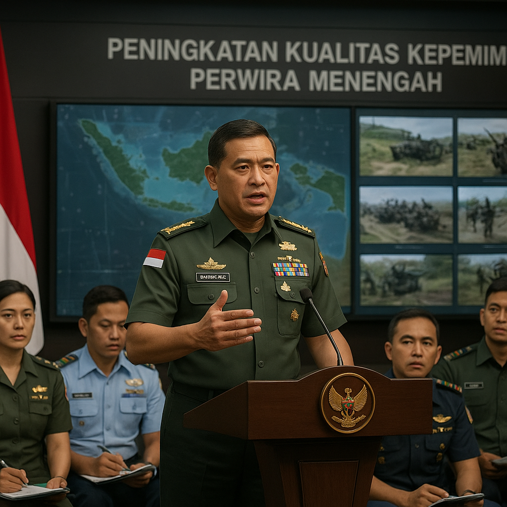 Panglima TNI Ungkap Strategi Peningkatan Kualitas Kepemimpinan Perwira Menengah