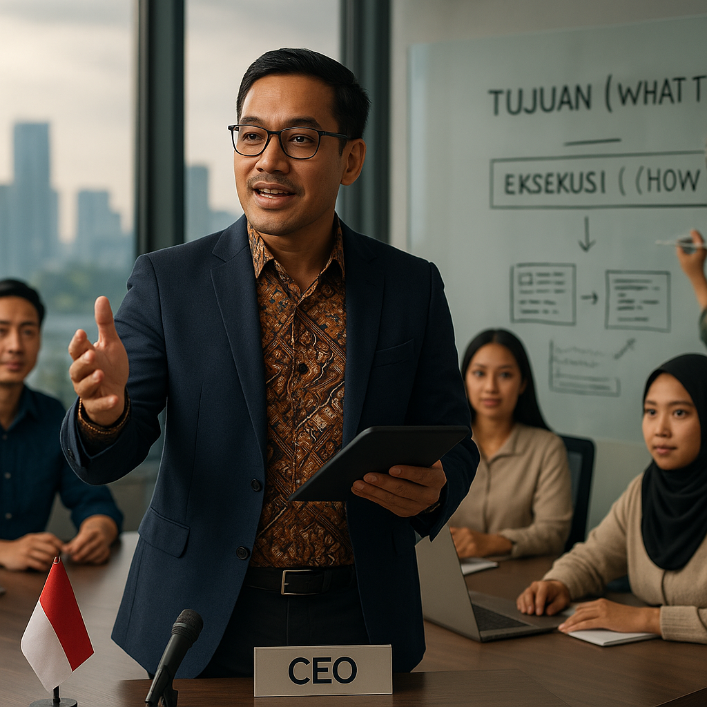 CEO Startup Unicorn Bahas Penerapan Prinsip Komando dalam Manajemen Tim Teknologi