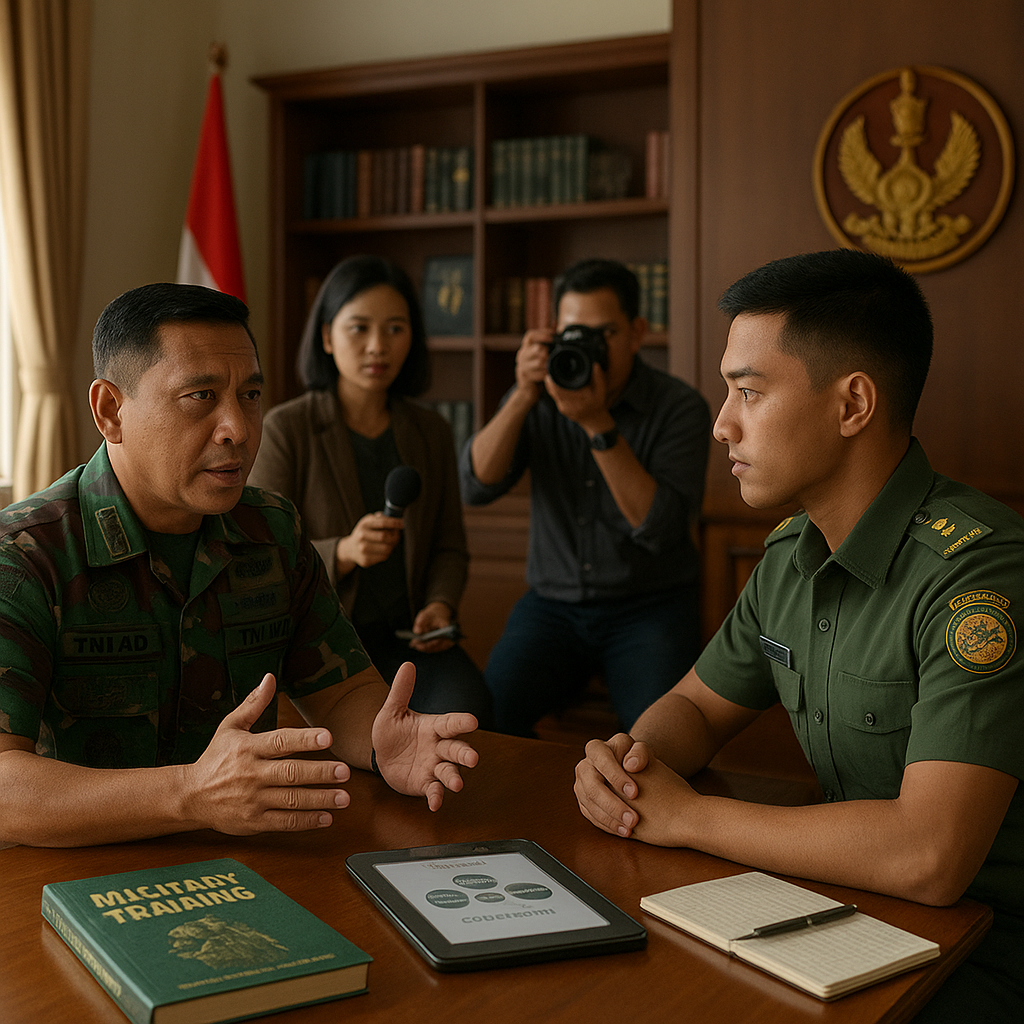 Wawancara Eksklusif dengan KSAD tentang Pembentukan Karakter Pemimpin di Akademi Militer