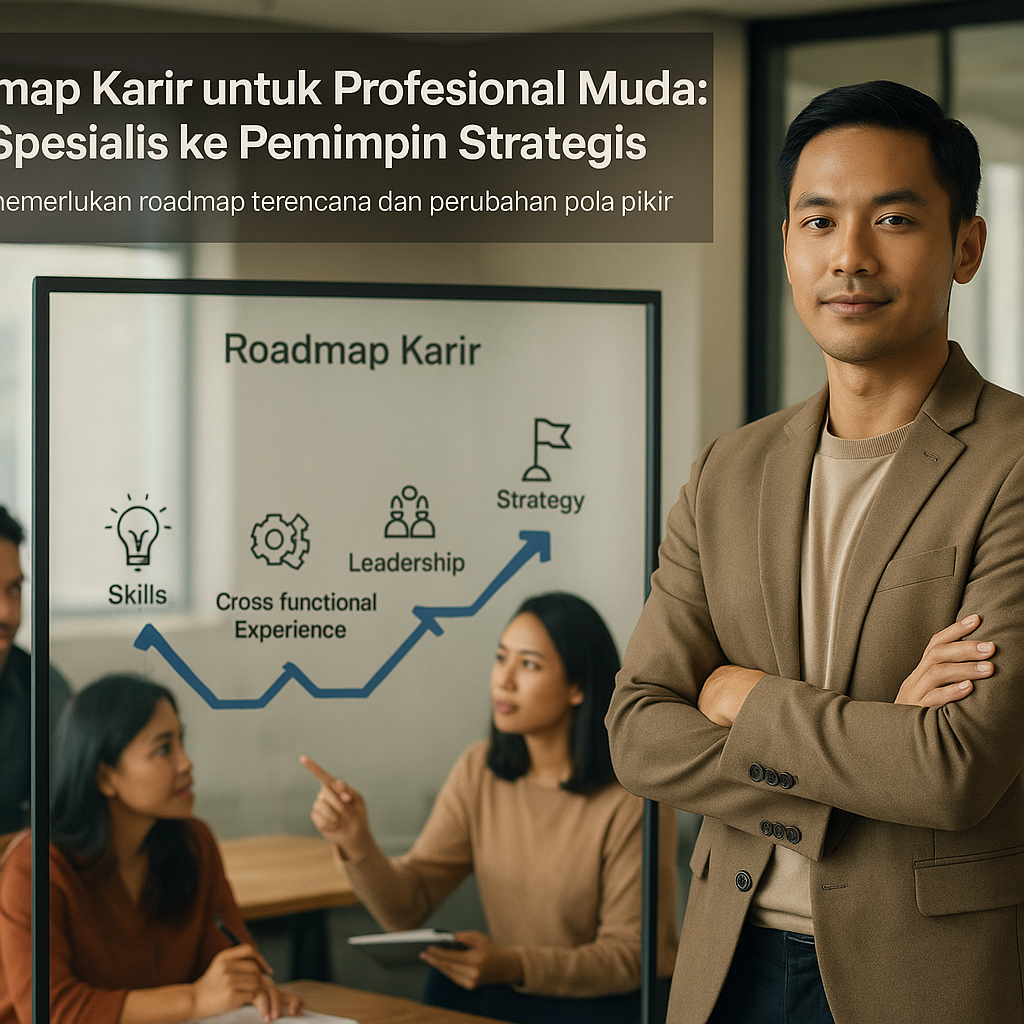 Roadmap Karir untuk Profesional Muda: Dari Spesialis ke Pemimpin Strategis