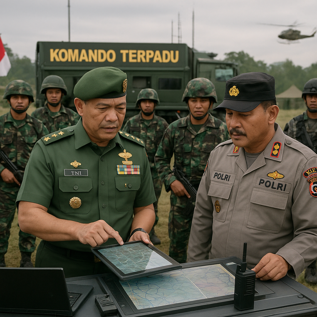 Panglima TNI Tinjau Kesiapan Latgab TNI-Polri, Fokus pada Interoperabilitas dan Komando Terpadu