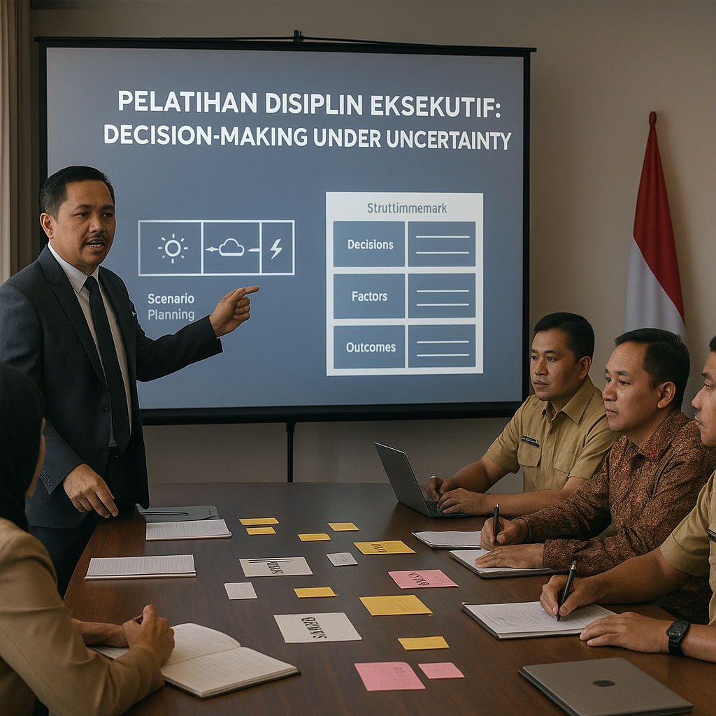 Pelatihan Disiplin Eksekutif bagi Pejabat Eselon II: Fokus pada Decision-Making Under Uncertainty