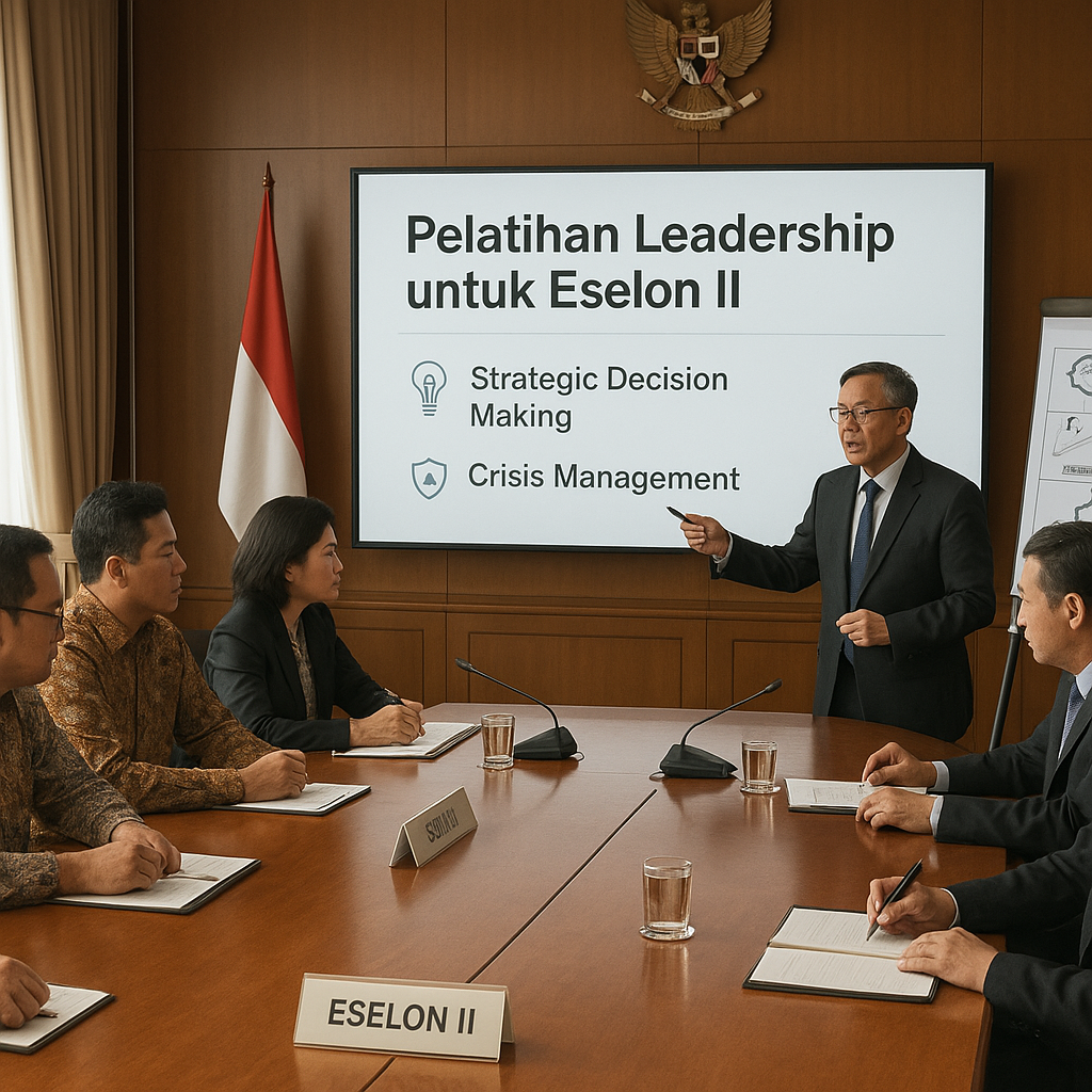 Pelatihan Leadership untuk Eselon II: Fokus pada Strategic Decision Making dan Crisis Management