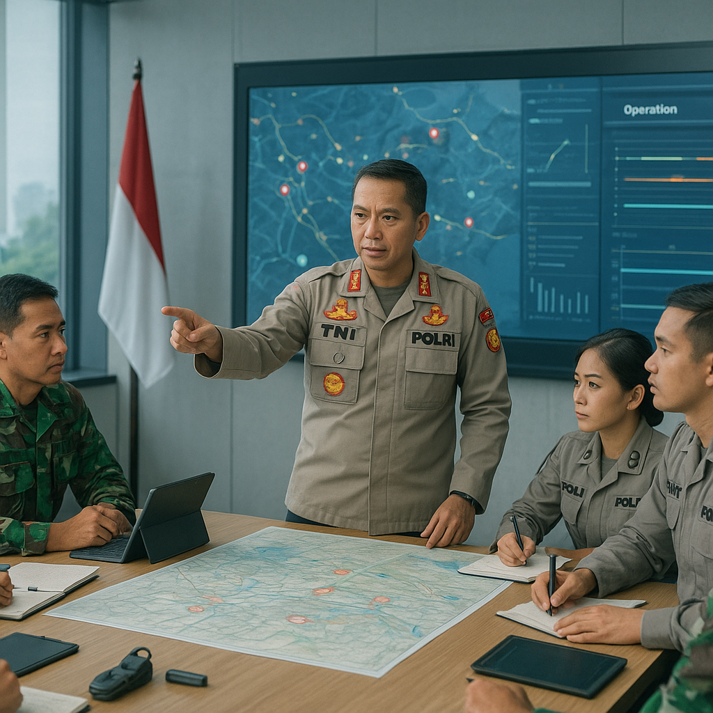 Analisis: Kepemimpinan Kolaboratif dalam Operasi Gabungan TNI-Polri Menjadi Standar Baru