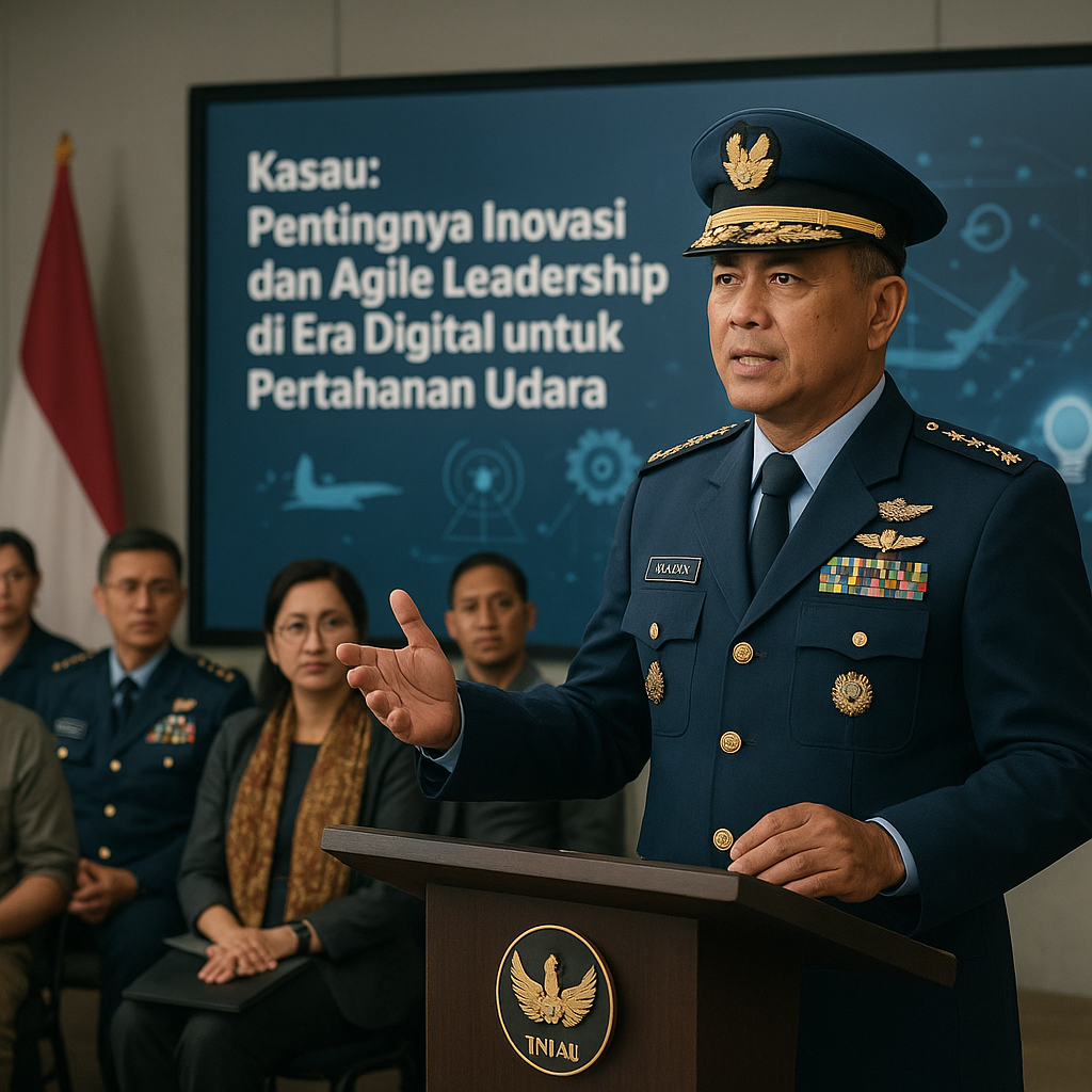 Kasau: Pentingnya Inovasi dan Agile Leadership di Era Digital untuk Pertahanan Udara