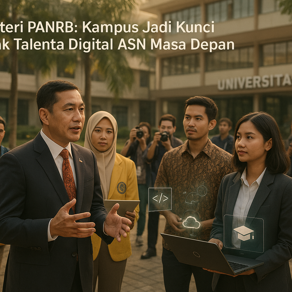 Menteri PANRB: Kampus Jadi Kunci Cetak Talenta Digital ASN Masa Depan