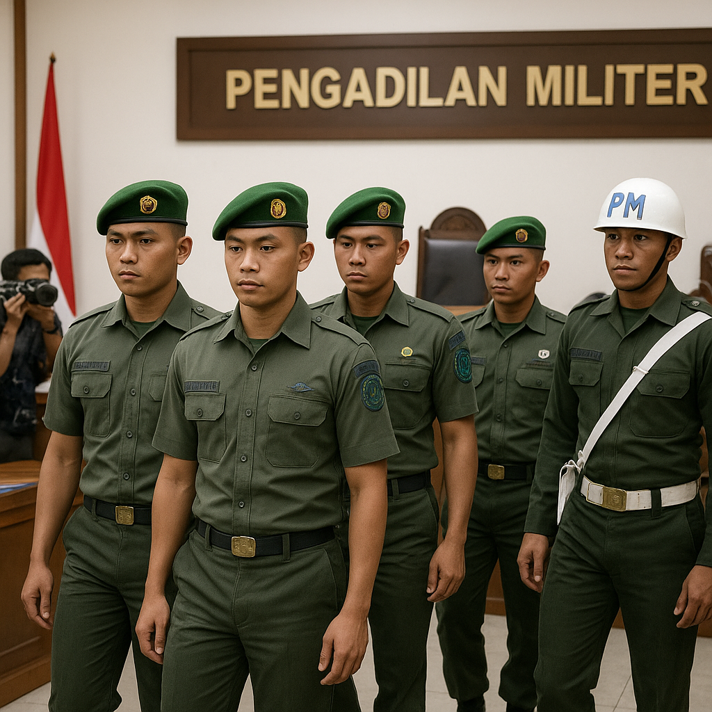 Buntut Insiden Rapat Revisi UU TNI, 4 Prajurit Segera Disidang: Motif Diduga Dendam Pribadi