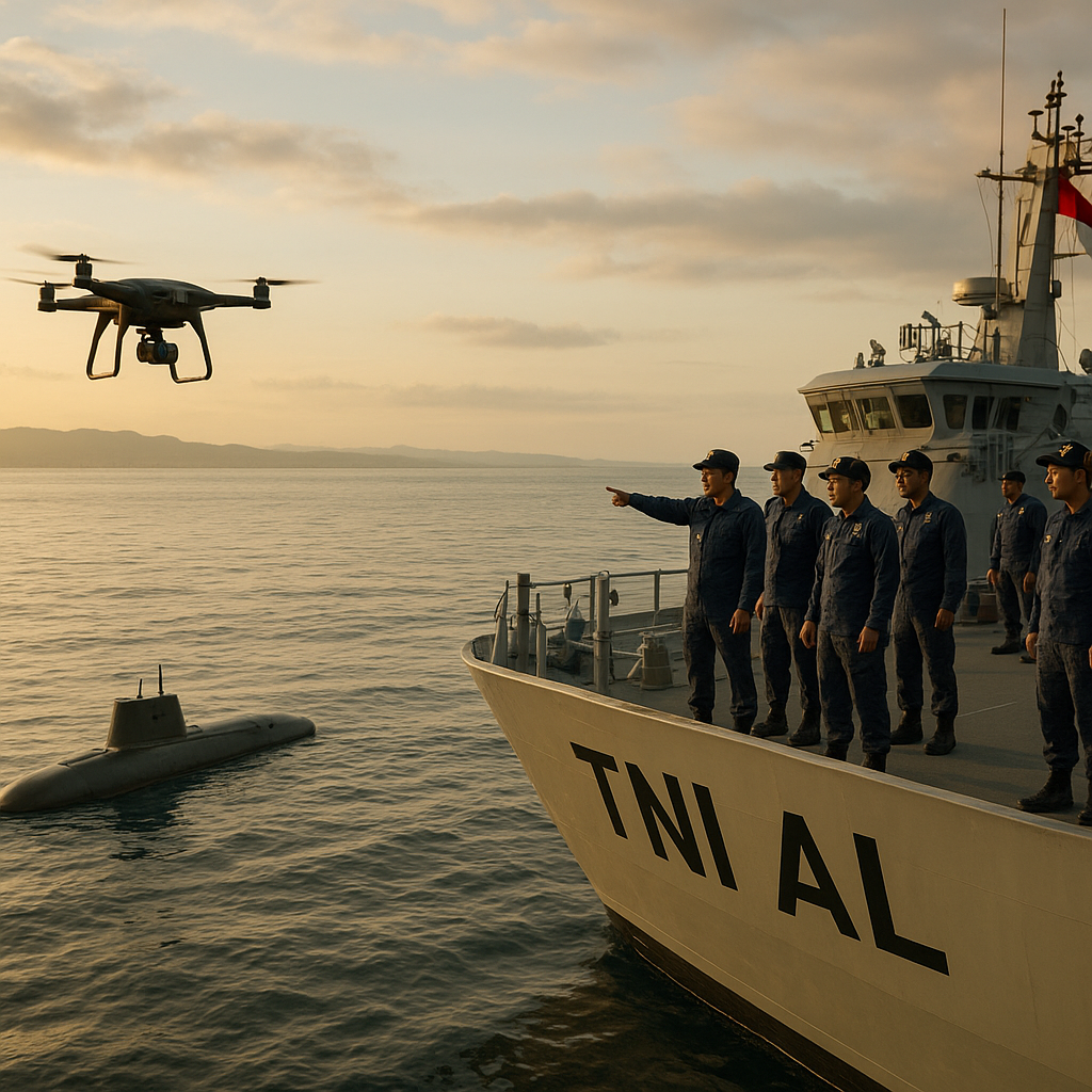 Efisiensi BBM, TNI AL Akan Kerahkan Drone dan Kapal Selam Otonom untuk Patroli Laut