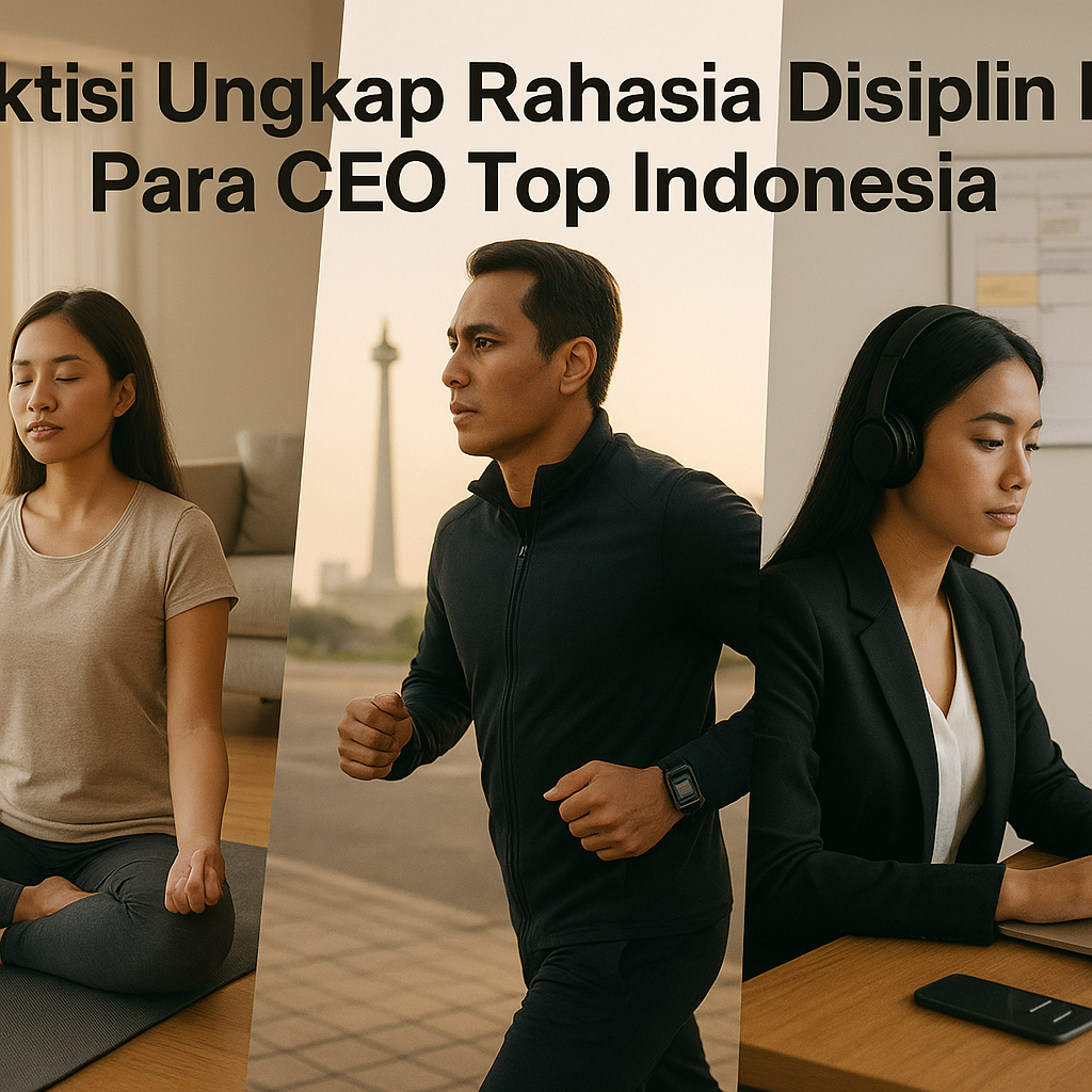 Praktisi Ungkap Rahasia Disiplin Diri Para CEO Top Indonesia