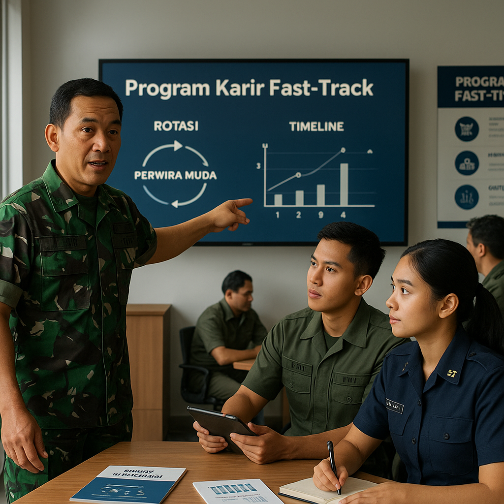 Program Karir Fast-Track untuk Perwira Muda TNI: Model yang Bisa Diadopsi Korporasi