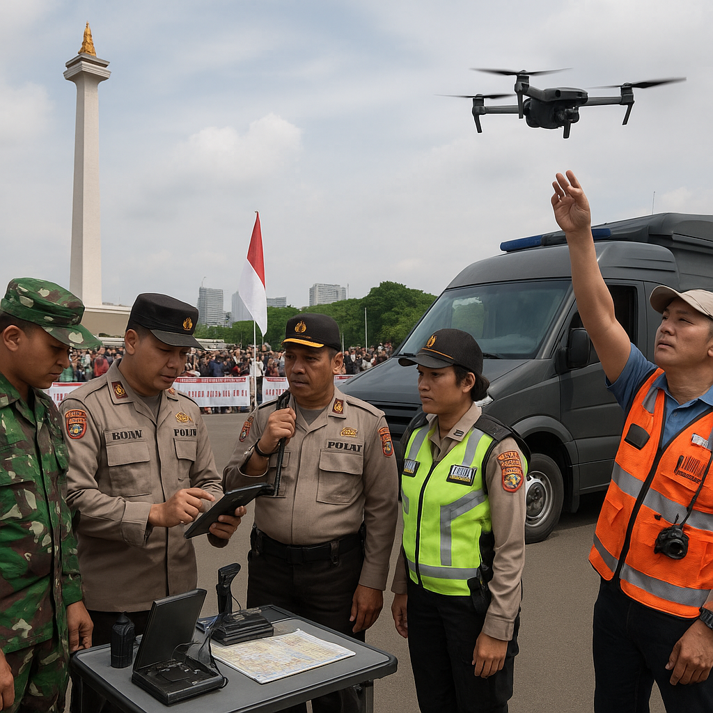 14.237 Personel Gabungan Dikerahkan Amankan Aksi Hari Kebangkitan Nasional di Jakarta