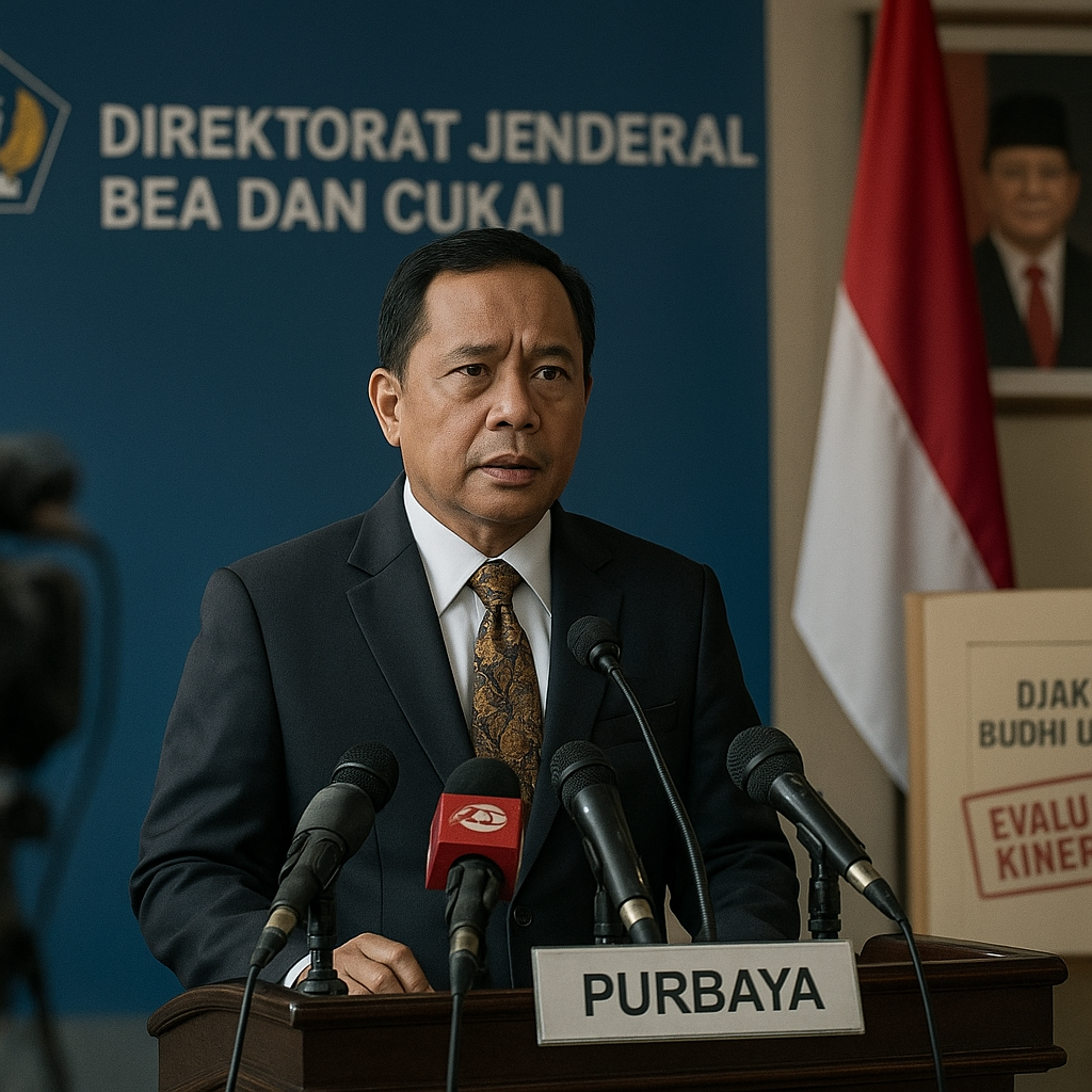Jika Diperintah Prabowo, Purbaya Siap Copot Dirjen Bea Cukai Djaka Budhi Utama