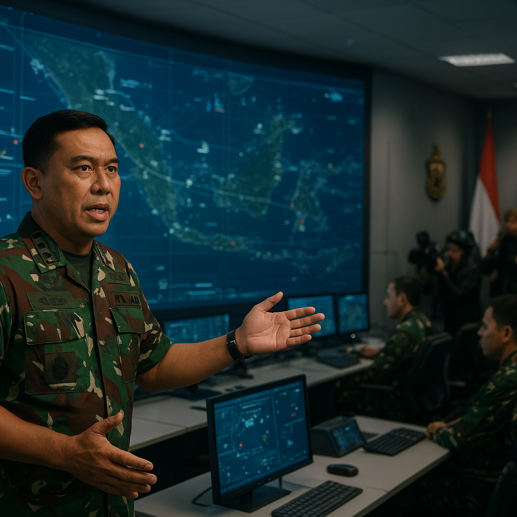 Panglima TNI Paparkan Penerapan Sistem Command dan Control Modern dalam Latihan Gabungan