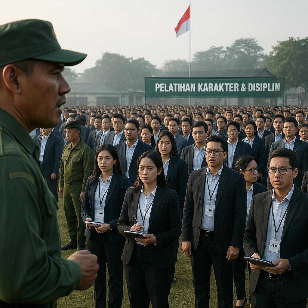 Saat Ratusan Pegawai BUMN Ber-IQ Tinggi Digembleng Militer, Apa Tujuannya?