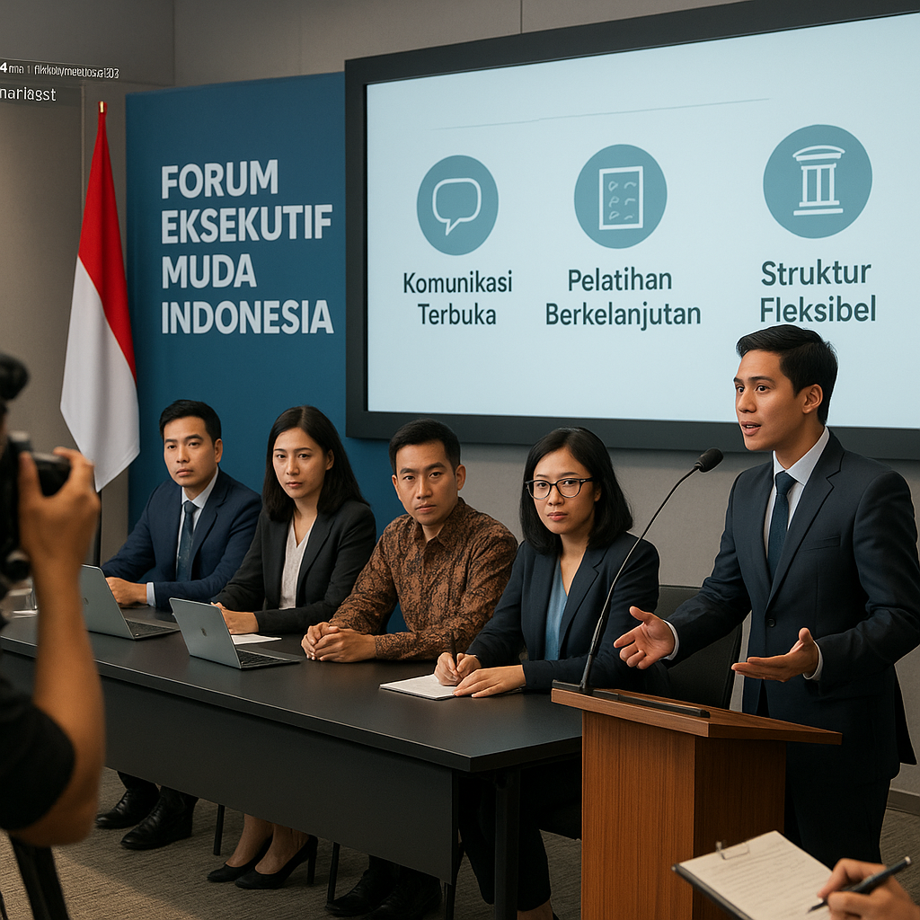 Forum Eksekutif Muda Indonesia Bahas Strategi Membangun Tim yang Adaptif