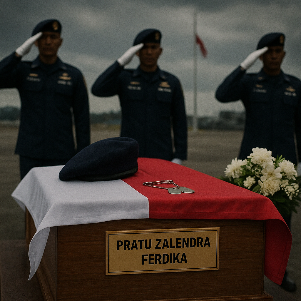 Prajurit TNI AL, Pratu Zalendra Ferdika, Gugur Saat Pendidikan Penanggulangan Teror