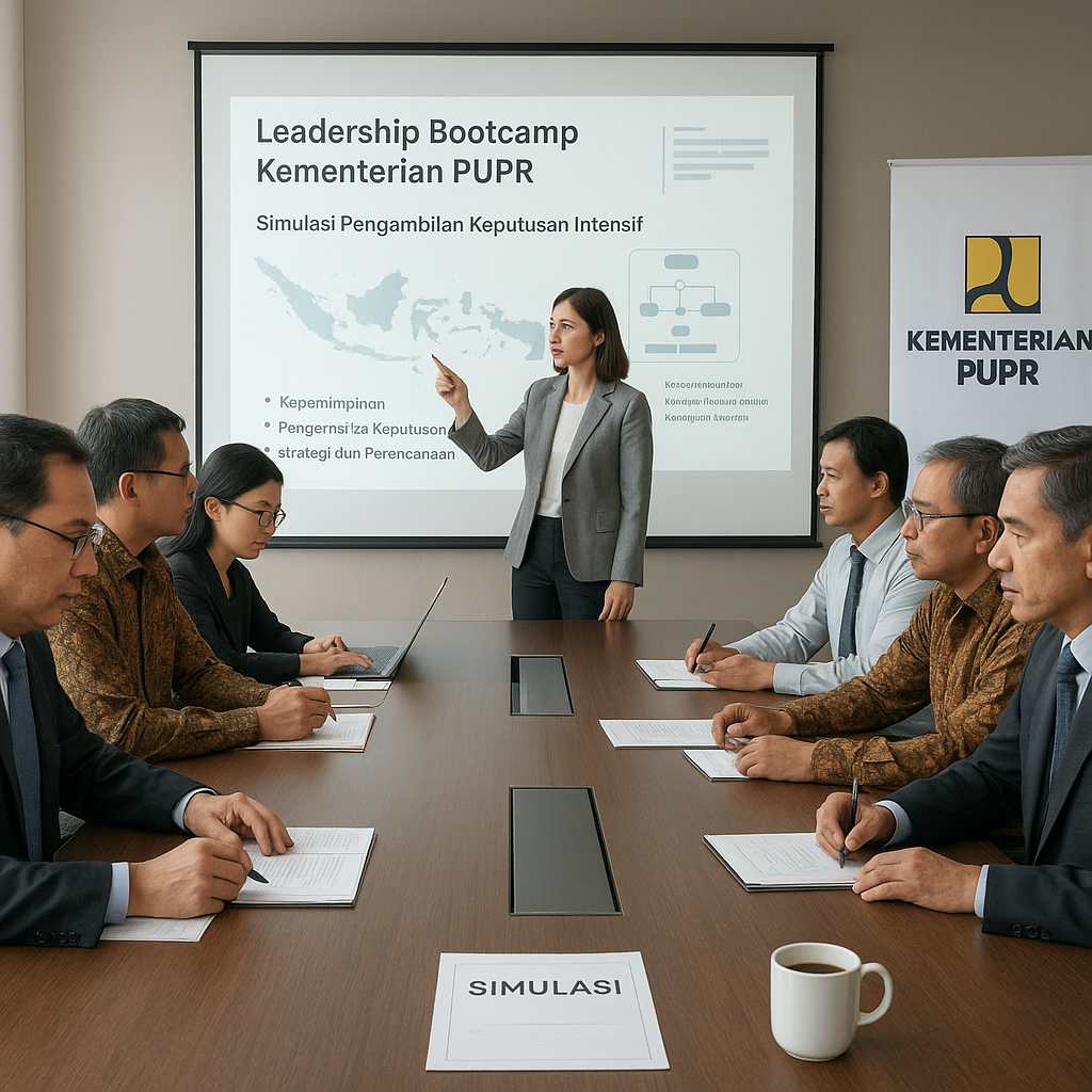 Tingkatkan Disiplin Eksekutif, Kementerian PUPR Gelar Program 'Leadership Bootcamp'