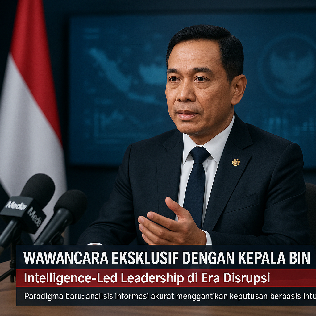 Wawancara Eksklusif dengan Kepala BIN: Intelligence-Led Leadership di Era Disrupsi