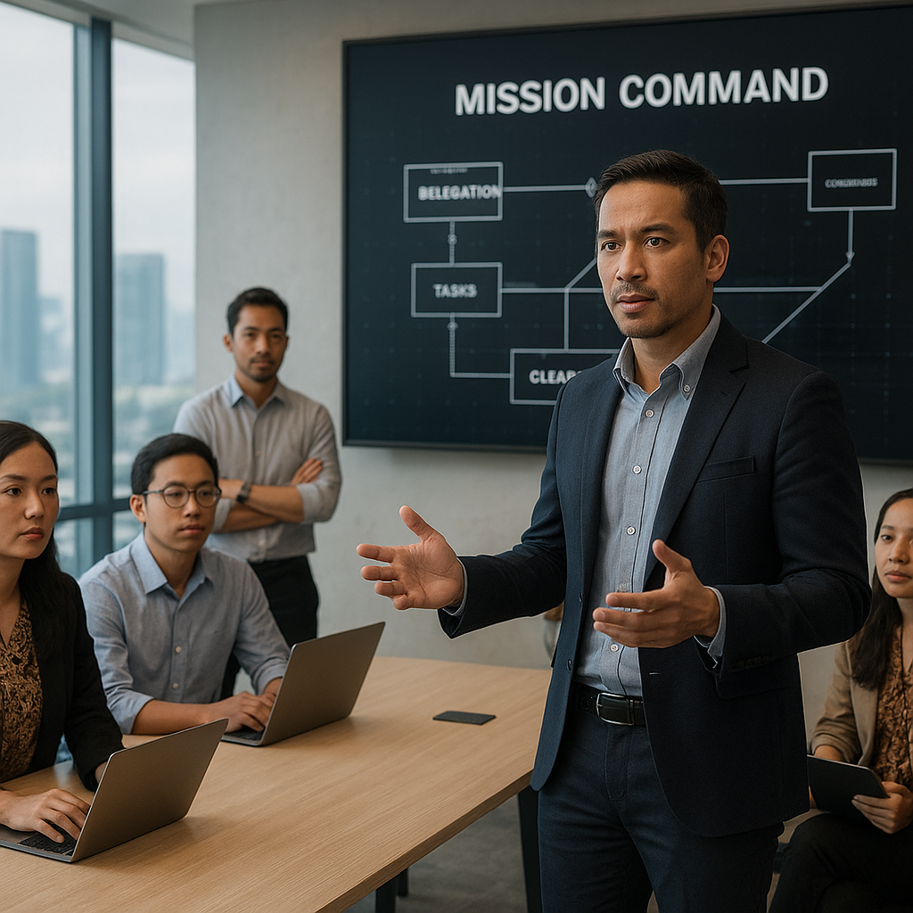 CEO Perusahaan Teknologi Terapkan Prinsip 'Mission Command' ala Militer