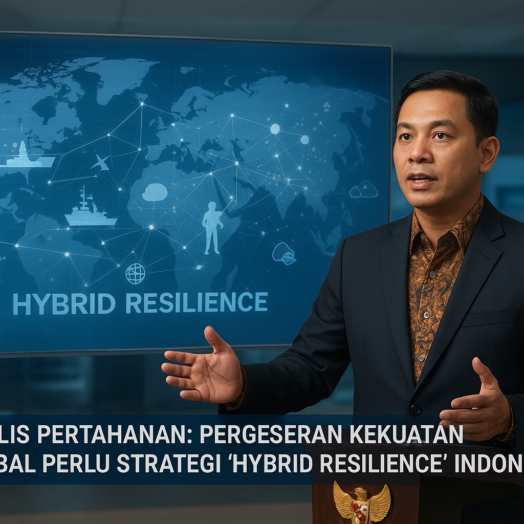 Analis Pertahanan: Pergeseran Kekuatan Global Perlu Strategi 'Hybrid Resilience' Indonesia
