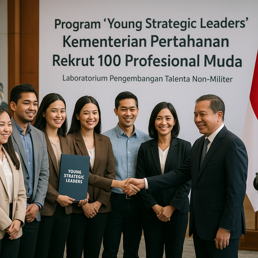 Program 'Young Strategic Leaders' Kementerian Pertahanan Rekrut 100 Profesional Muda