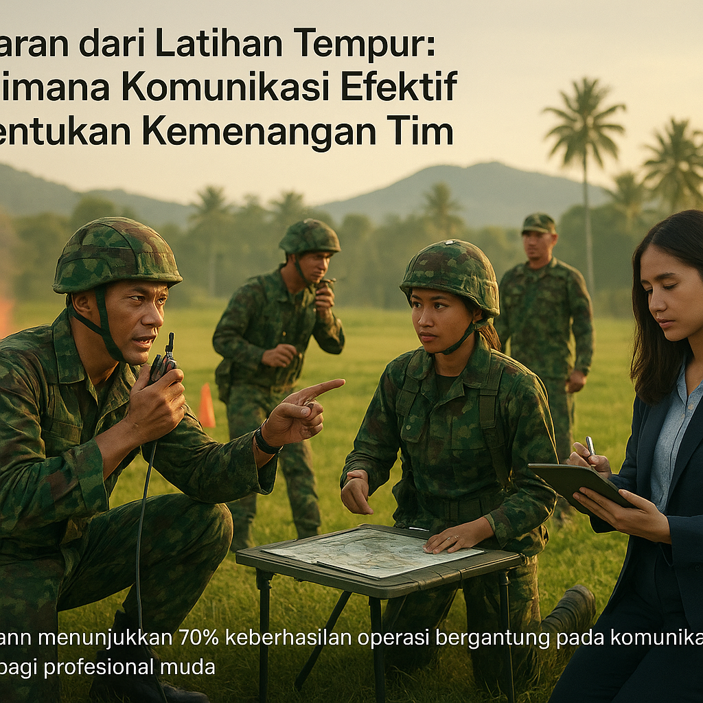 Pelajaran dari Latihan Tempur: Bagaimana Komunikasi Efektif Menentukan Kemenangan Tim