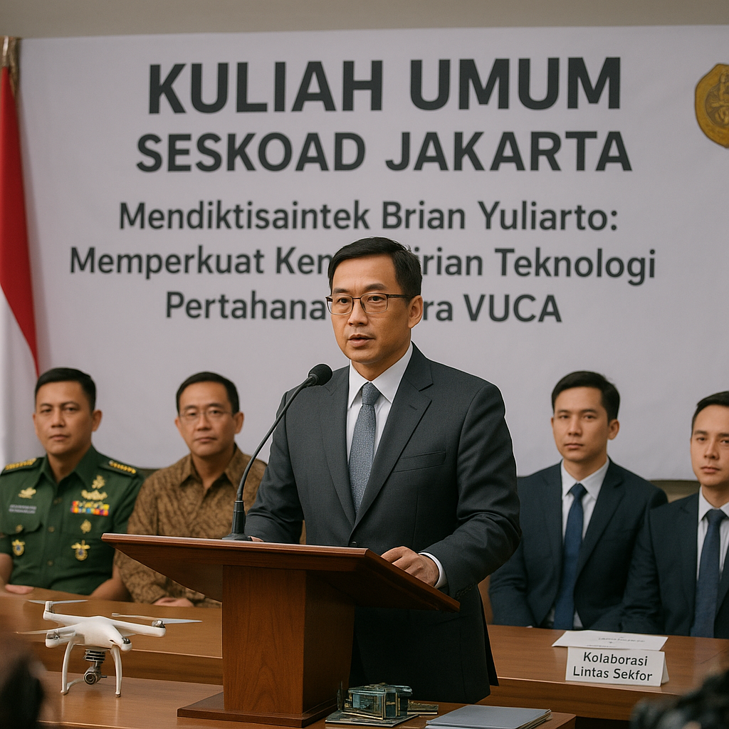 Mendiktisaintek Dorong Penguatan Kemandirian Teknologi Pertahanan RI di Era VUCA