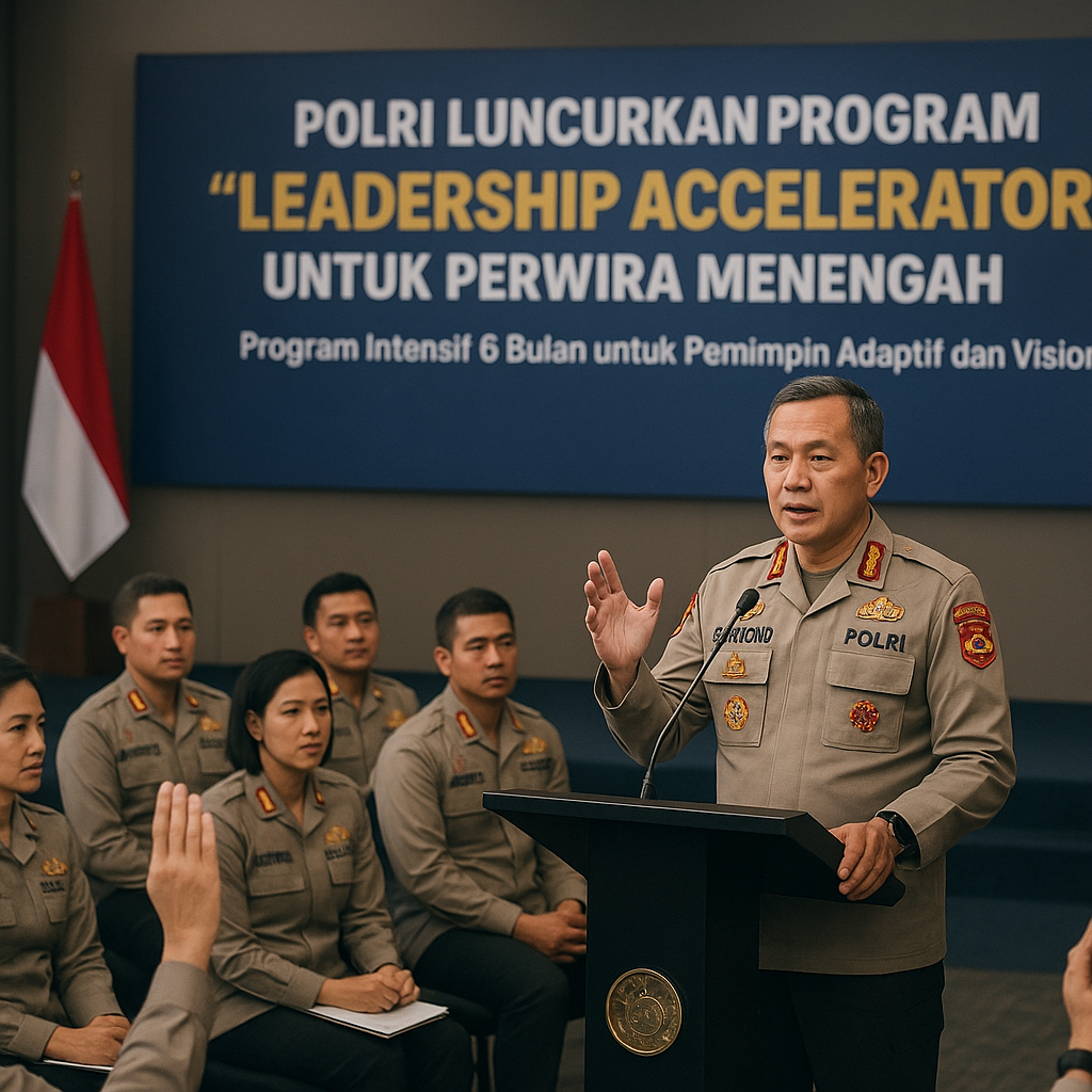 Polri Luncurkan Program 'Leadership Accelerator' untuk Perwira Menengah