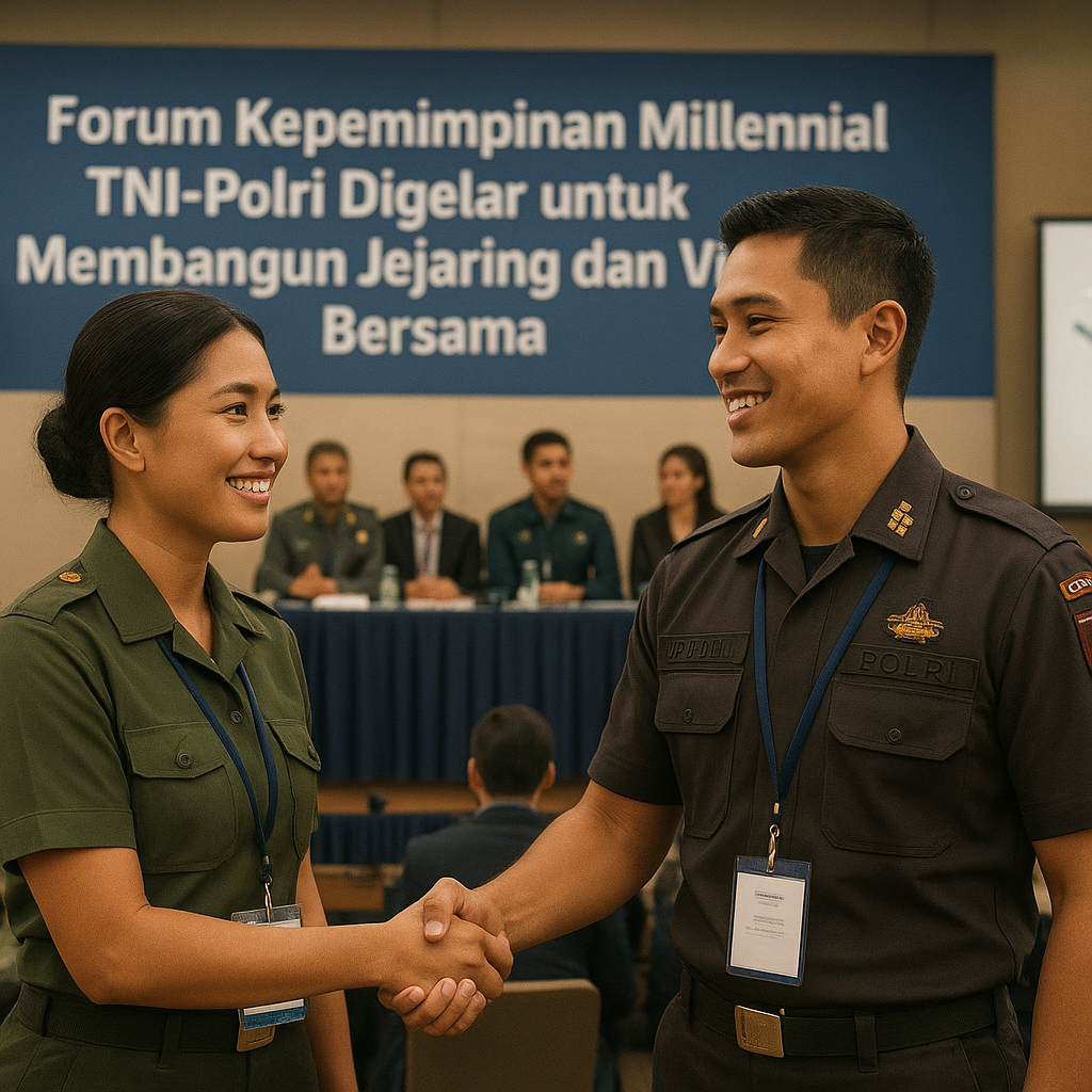 Forum Kepemimpinan Millennial TNI-Polri Digelar untuk Membangun Jejaring dan Visi Bersama