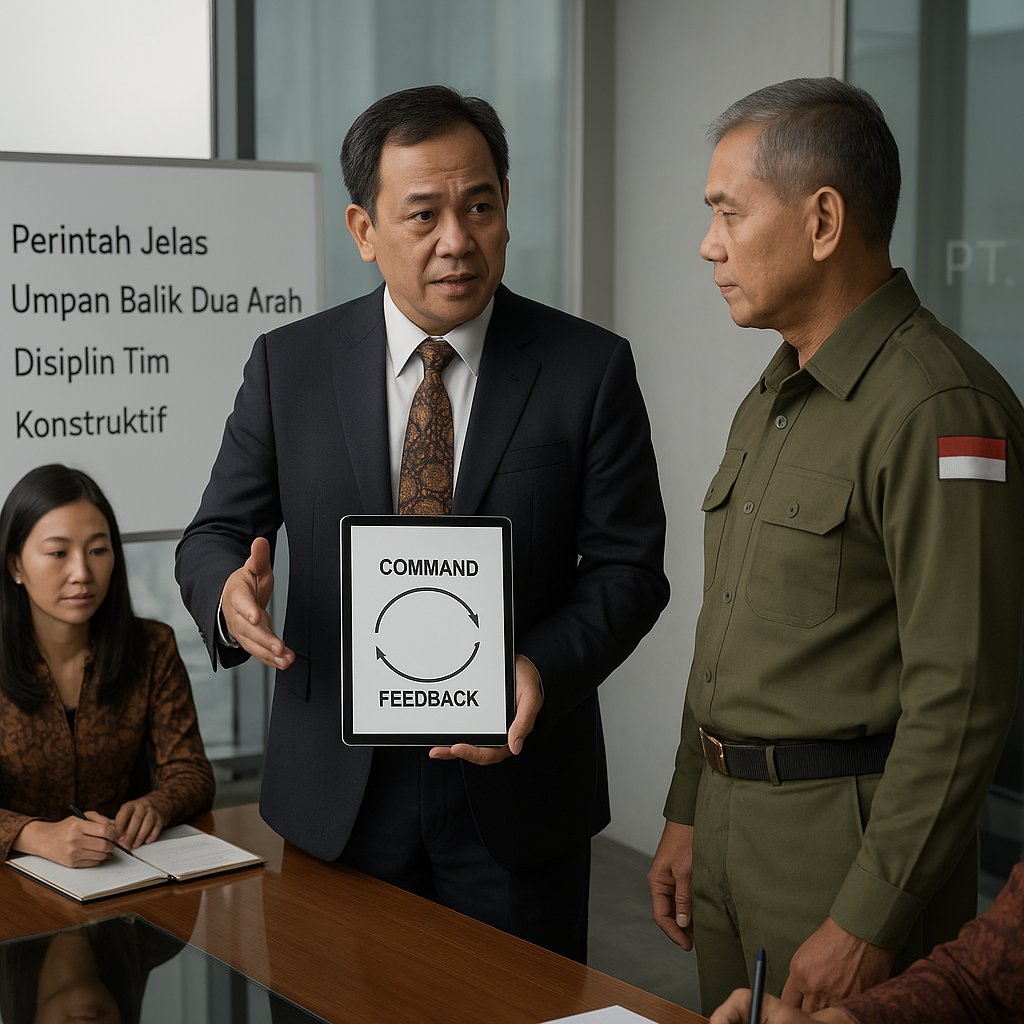 Penerapan Filosofi 'Command and Feedback' dari Militer ke Dunia Korporat