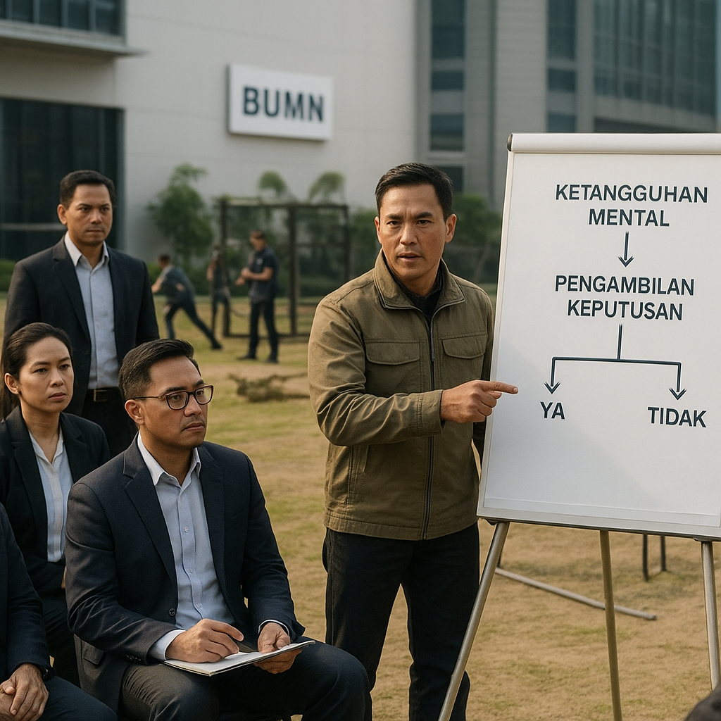 Pelatihan Disiplin Eksekutif BUMN: Fokus pada Ketangguhan Mental dan Pengambilan Keputusan