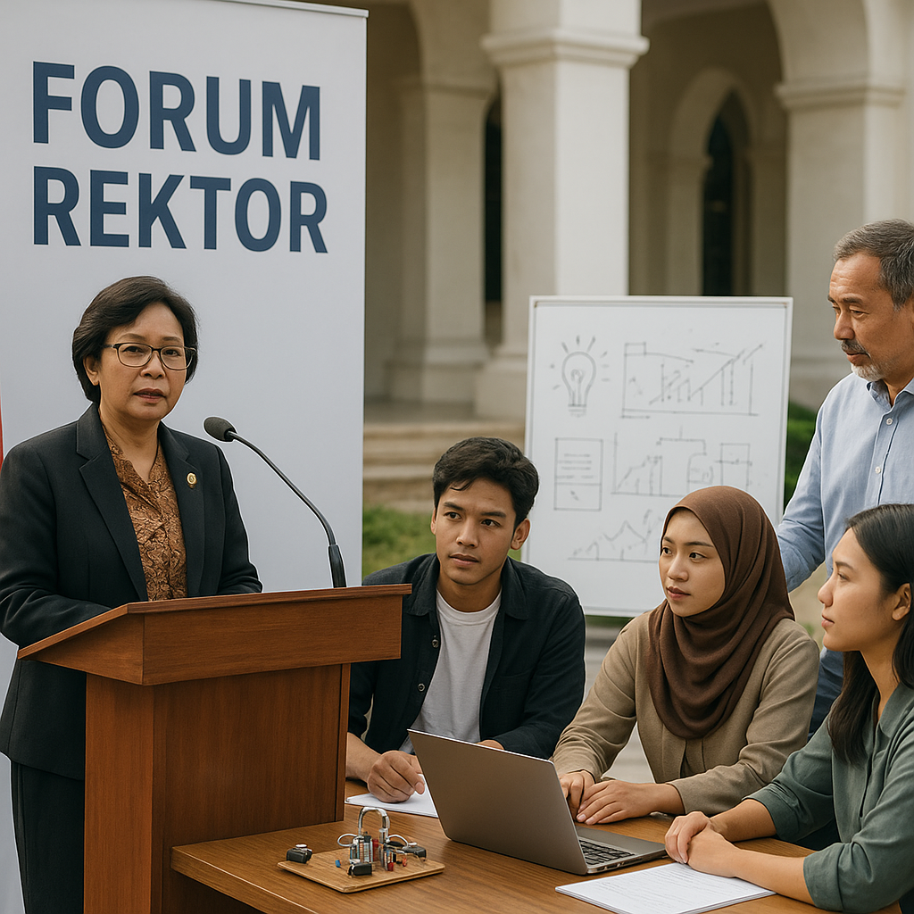 Forum Rektor: Integrasikan Nilai Disiplin dan Kepemimpinan dalam Kurikulum Kampus
