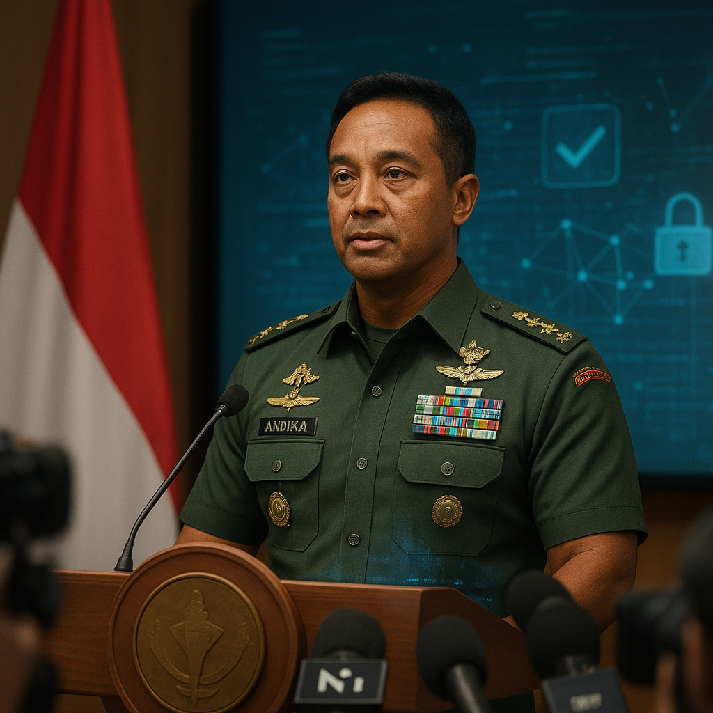 Jenderal Andika: Disiplin Digital Kunci Efektivitas Komando Militer Modern