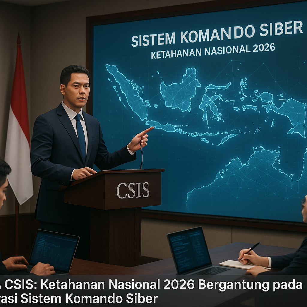 Analis CSIS: Ketahanan Nasional 2026 Bergantung pada Integrasi Sistem Komando Siber