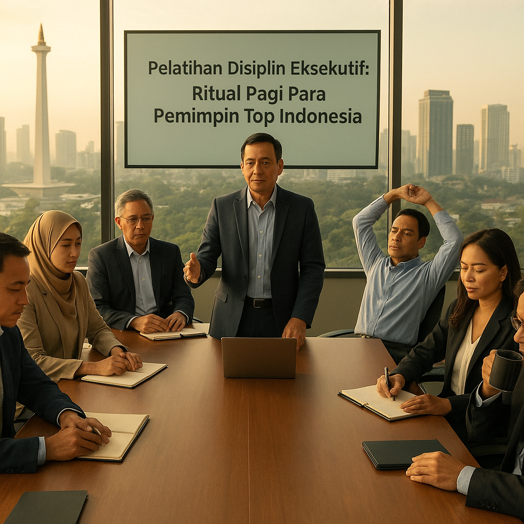 Pelatihan Disiplin Eksekutif: Ritual Pagi Para Pemimpin Top Indonesia untuk Fokus Maksimal