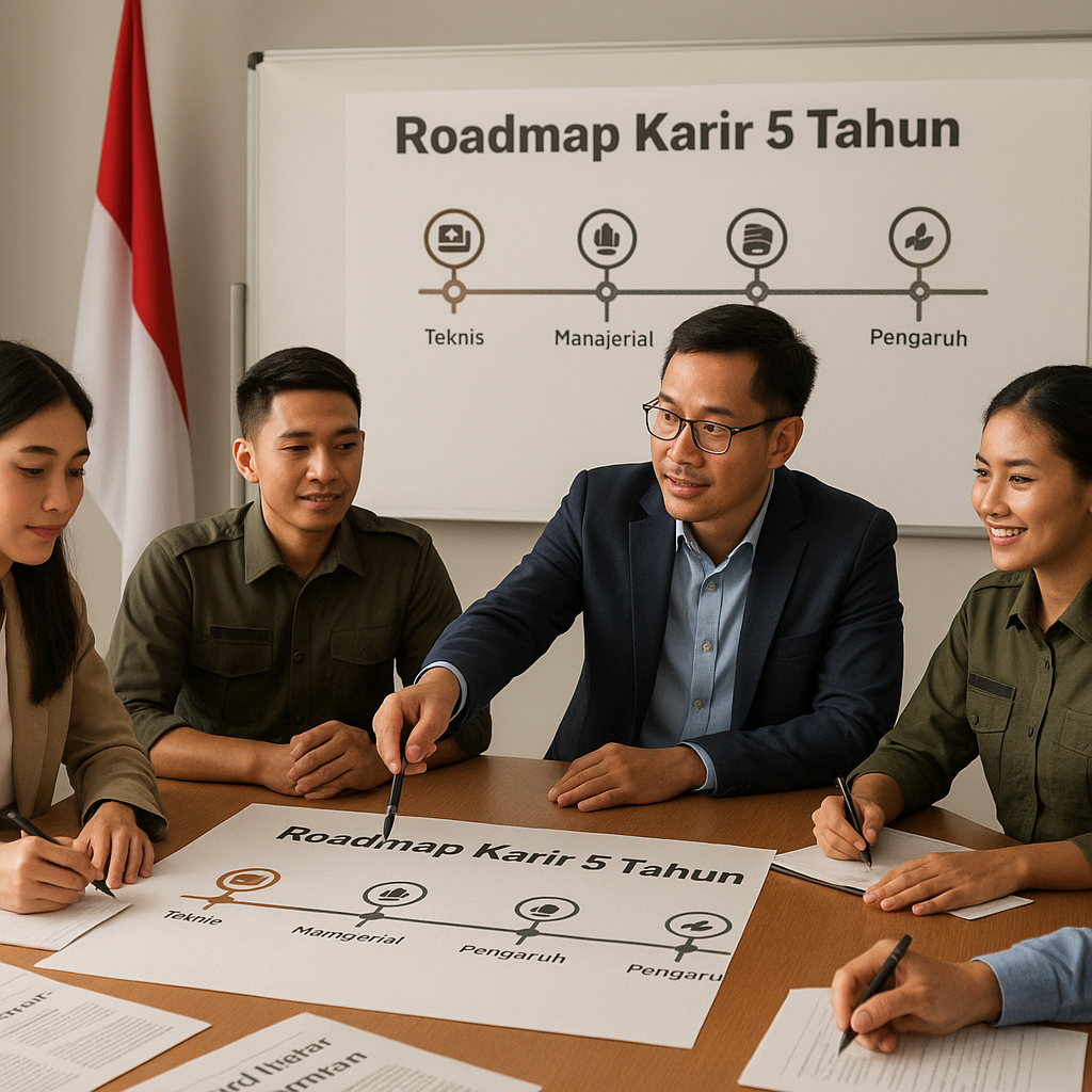 Roadmap Karir 5 Tahun untuk Profesional Muda di Sektor Pertahanan dan Keamanan