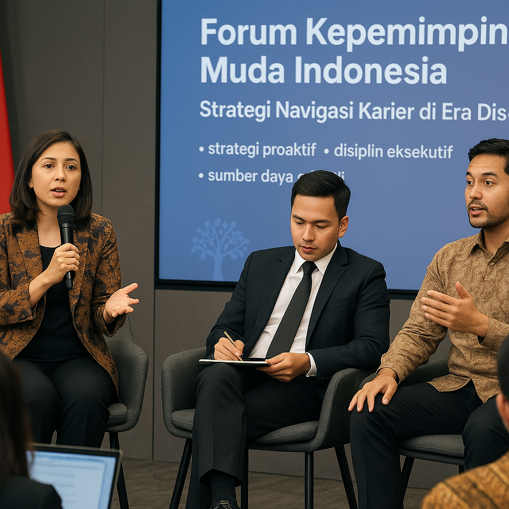 Forum Kepemimpinan Muda Indonesia Bahas Strategi Navigasi Karier di Era Disrupsi