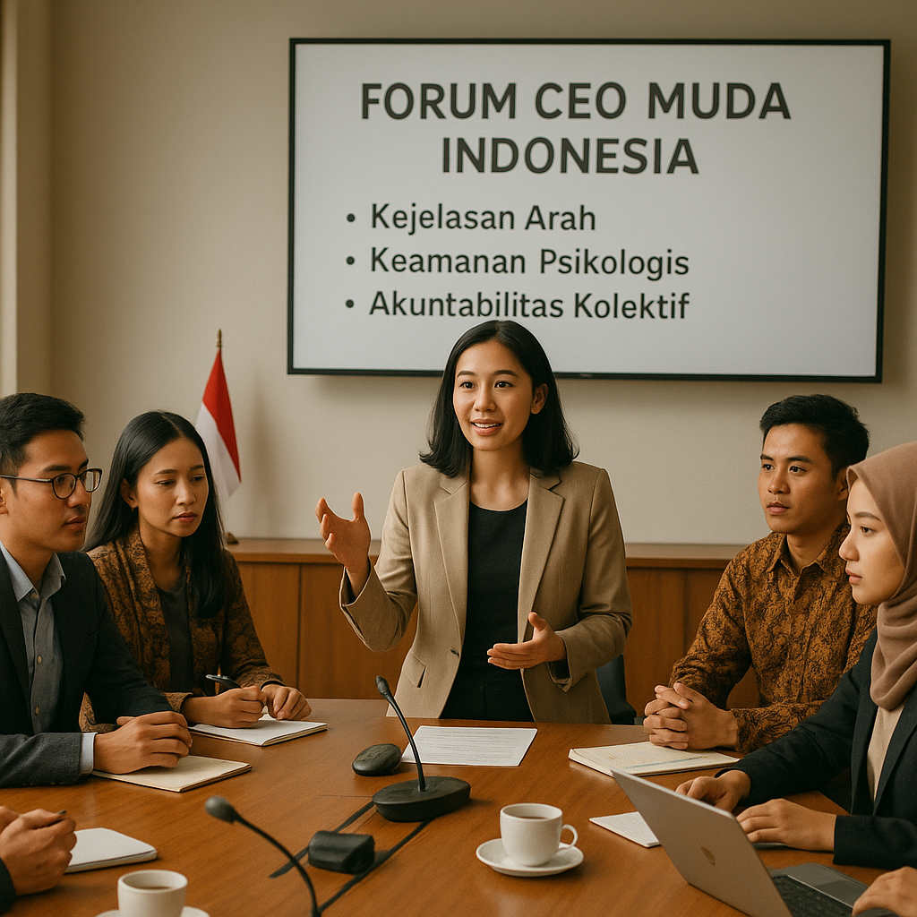 Forum CEO Muda Indonesia Bahas Strategi Bangun Tim High-Performance di Tengah Disrupsi