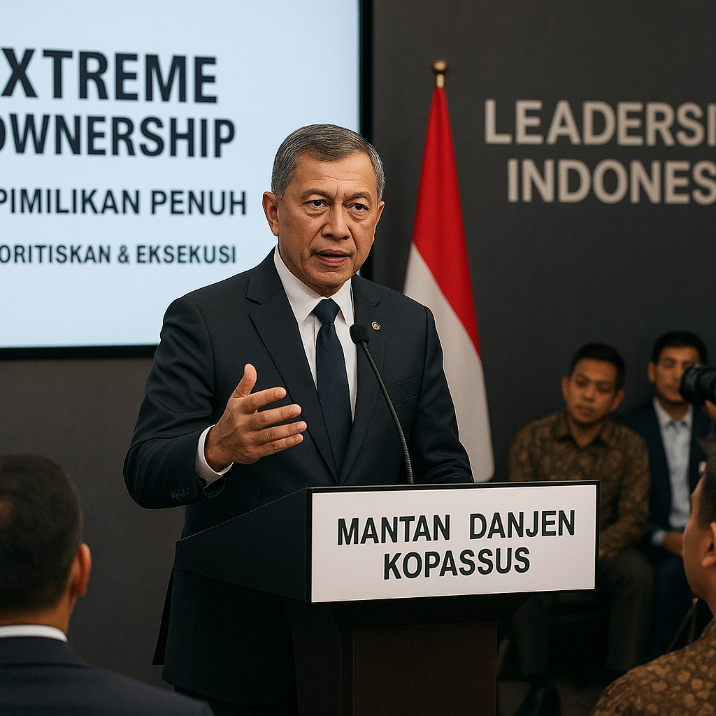 Mantan Danjen Kopassus Berbagi Prinsip Disiplin Eksekutif di Forum Leadershub Indonesia